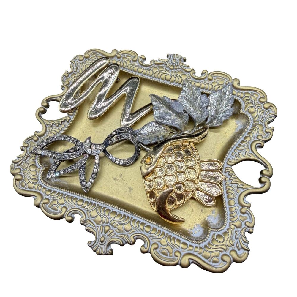 Vintage Brooch Lot for Crafting, Jewelry Repair